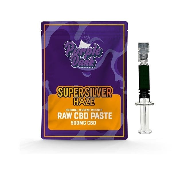 Purple Dank CBD Products 0.5g Purple Dank 1000mg CBD Raw Paste Super Silver Haze
