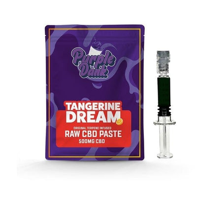 Purple Dank CBD Products 0.5g Purple Dank 1000mg CBD Raw Paste Tangerine Dream