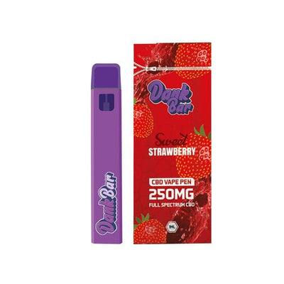 Purple Dank CBD Products Sweet Strawberry Purple Dank 250mg CBD Dank Bar Lite Edition