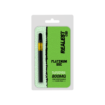 Realest CBD CBD Products Realest CBD 800mg Flowform Wide Spectrum CBD Disposable Vape Pen 170 Puffs (BUY 1 GET 1 FREE)