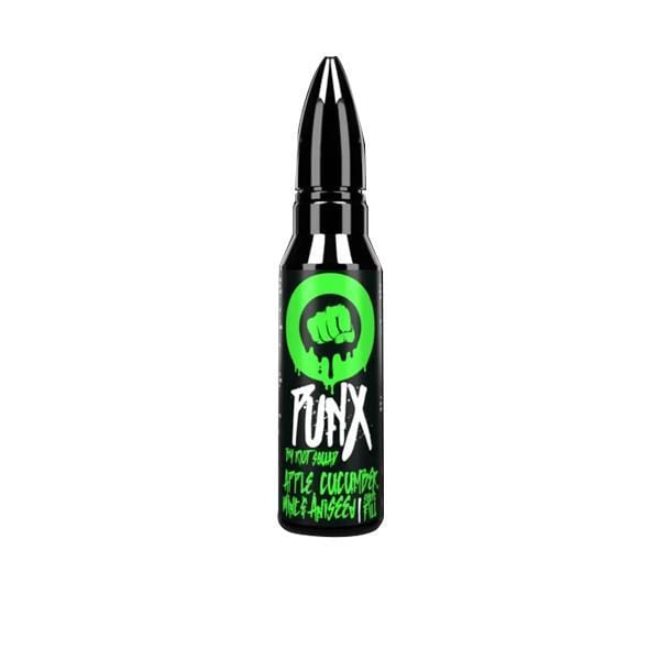 Riot Squad Vaping Products Apple Cucumber Mint & Aniseed 0mg Riot Squad Punx Shortfill 50ml (70VG/30PG)