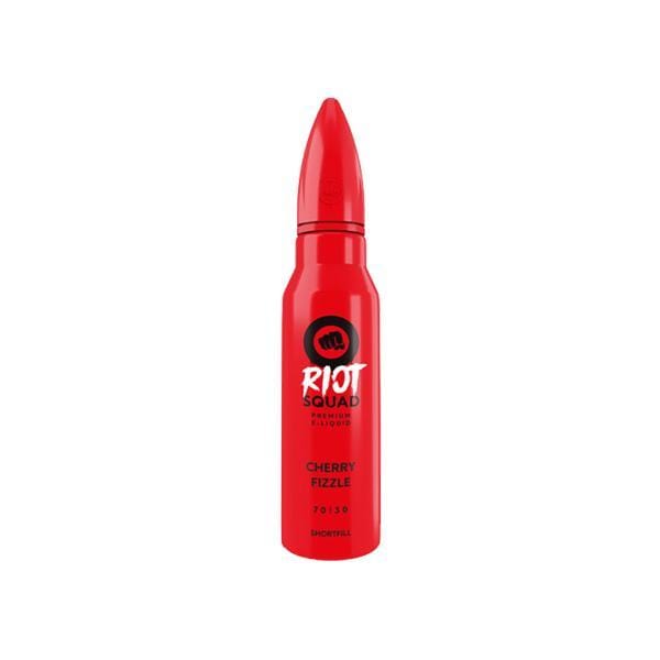 Riot Squad Vaping Products Cherry Fizzle 0mg Riot Squad Shortfill 50ml (70VG/30PG)