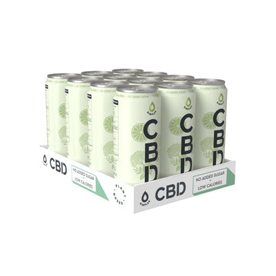 Simplee CBD CBD Products 12 x Simplee CBD Elderflower & Lime Lightly Sparkled Drink - 250ml