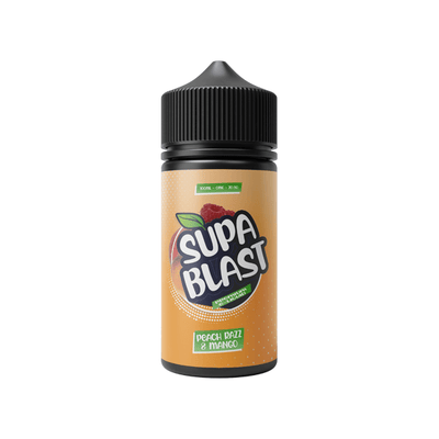 Supa Blast Vaping Products Peach Razz & Mango Supa Blast 100ml Shortfill 0mg (70VG/30PG)
