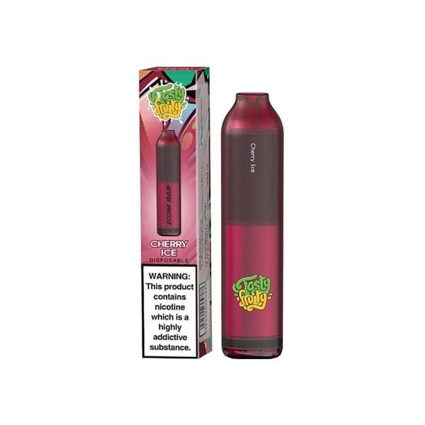 Tasty Fruity Vaping Products 20mg Tasty Fruity Zoom Bar Disposable Vape Pod 600 Puffs