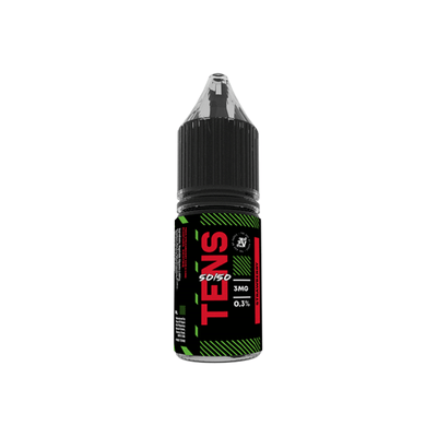 Tens Vaping Products American Red 12mg Tens 50/50 10ml (50VG/50PG) - Pack Of 10