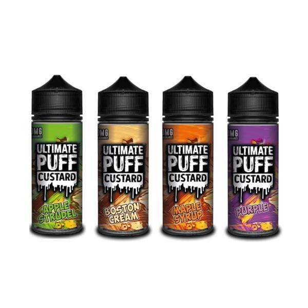 Ultimate Puff Vaping Products 0mg Ultimate Puff Custard Shortfill 100ml (70VG/30PG)