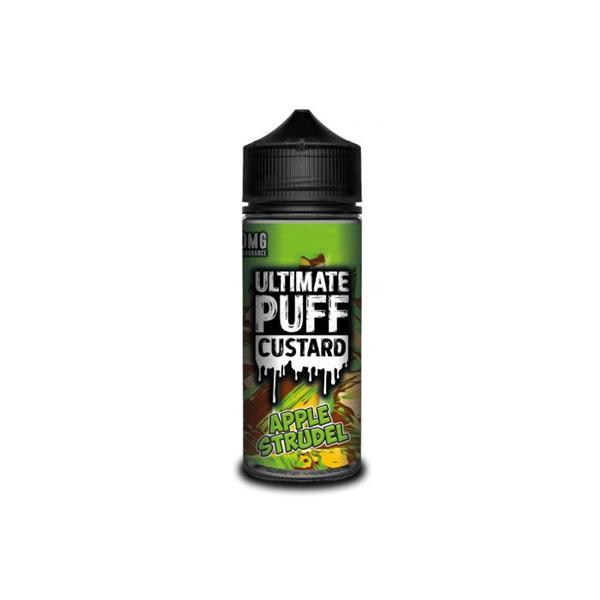 Ultimate Puff Vaping Products Apple Strudel 0mg Ultimate Puff Custard Shortfill 100ml (70VG/30PG)