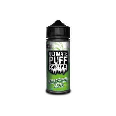 Ultimate Puff Vaping Products Chilled Watermelon Apple 0mg Ultimate Puff Chilled Shortfill 100ml (70VG/30PG)