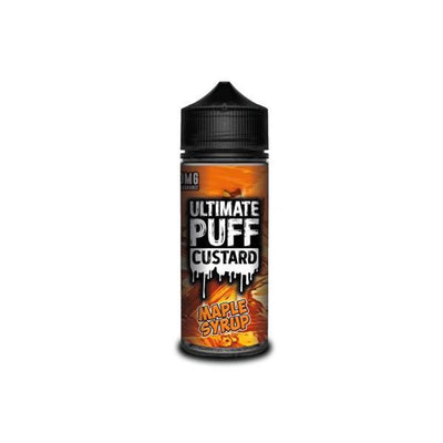 Ultimate Puff Vaping Products Maple Syrup 0mg Ultimate Puff Custard Shortfill 100ml (70VG/30PG)