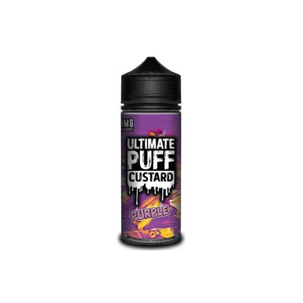 Ultimate Puff Vaping Products Purple 0mg Ultimate Puff Custard Shortfill 100ml (70VG/30PG)