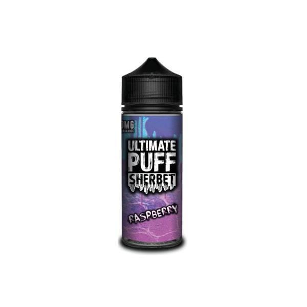 Ultimate Puff Vaping Products Raspberry 0mg Ultimate Puff Sherbet  Shortfill 100ml (70VG/30PG)