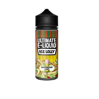 Ultimate Puff Vaping Products Watermelon Lime 0mg Ultimate E-liquid Ice Lolly Shortfill 100ml (70VG/30PG)