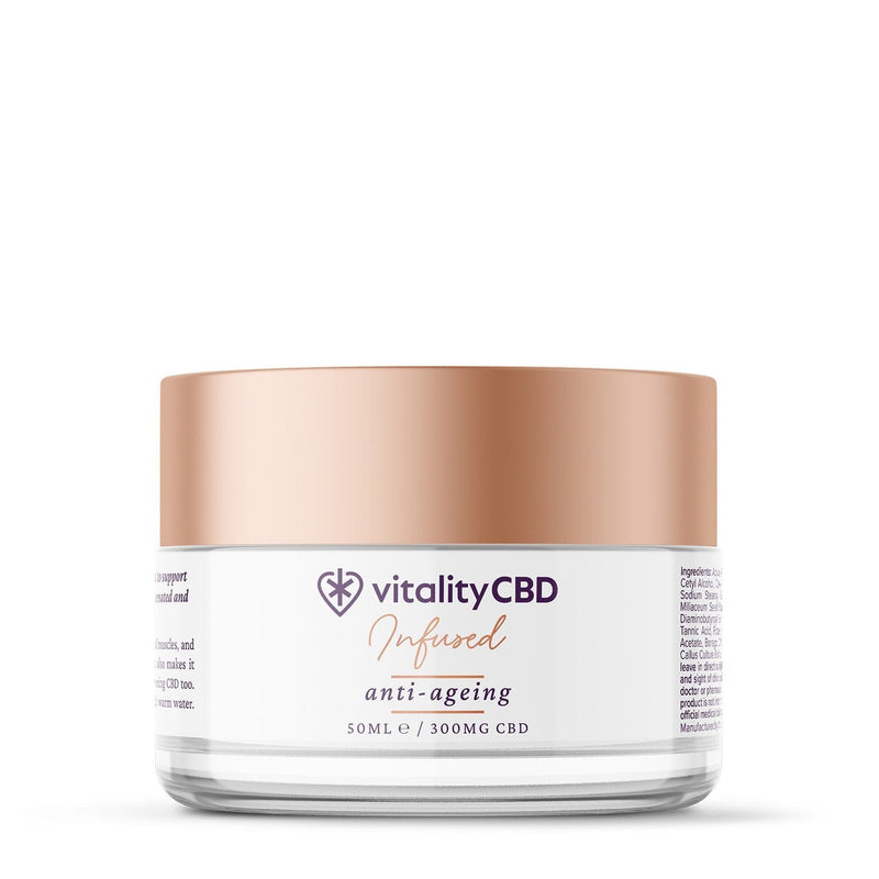 Vitality CBD CBD Products Vitality CBD Infused: Anti-ageing Cream 50ml