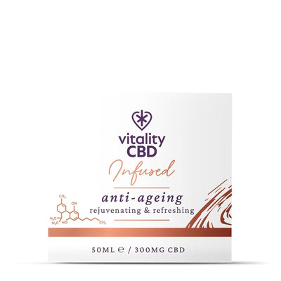 Vitality CBD CBD Products Vitality CBD Infused: Anti-ageing Cream 50ml