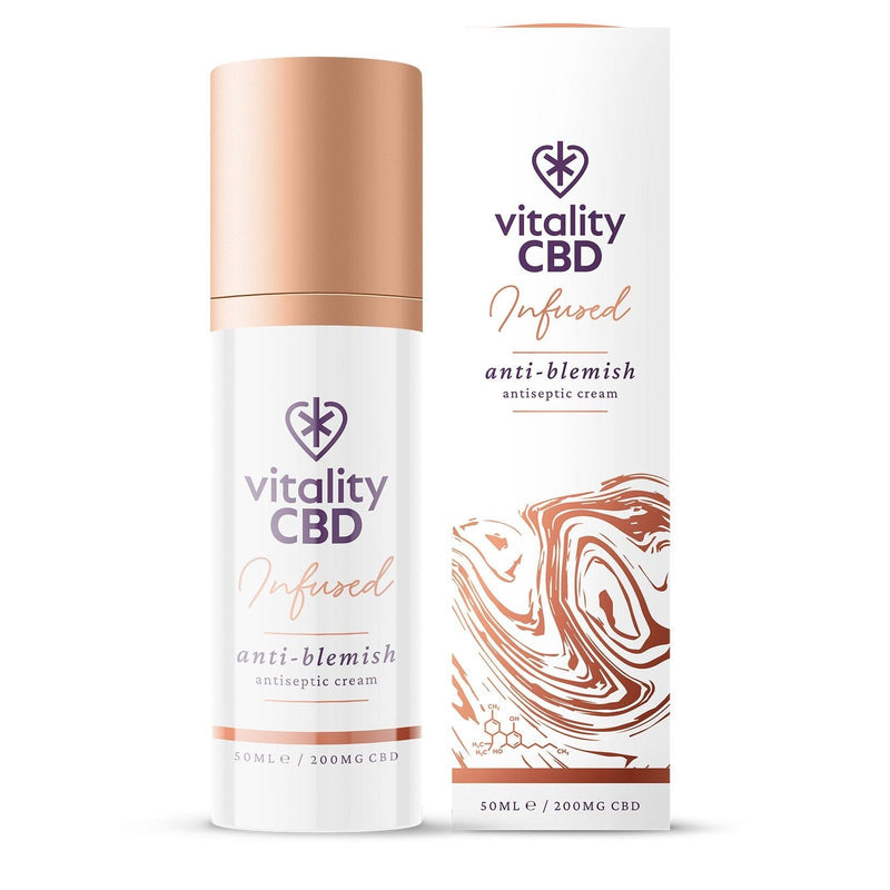 Vitality CBD CBD Products Vitality CBD Infused: Anti-blemish Cream 50ml