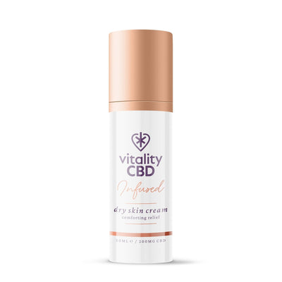 Vitality CBD CBD Products Vitality CBD Infused: Dry Skin Cream
