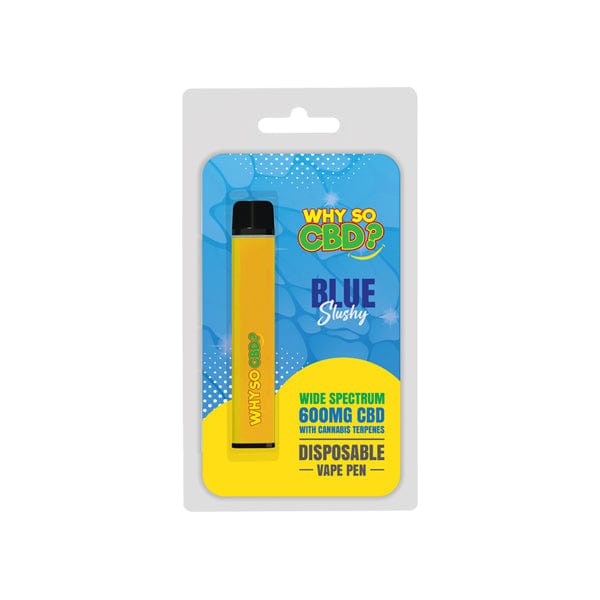 Why So CBD CBD Products Blue Slushy Why So CBD? 600mg Wide Spectrum CBD Disposable Vape Pen