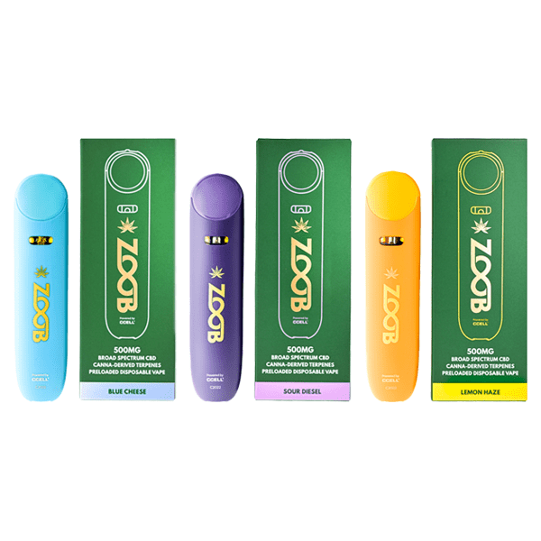 Zoob CBD Products Zoob 500mg Broad Spectrum CBD Vape Pen